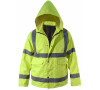 Bunda s kapucí reflexní SAFETY XL COMPASS