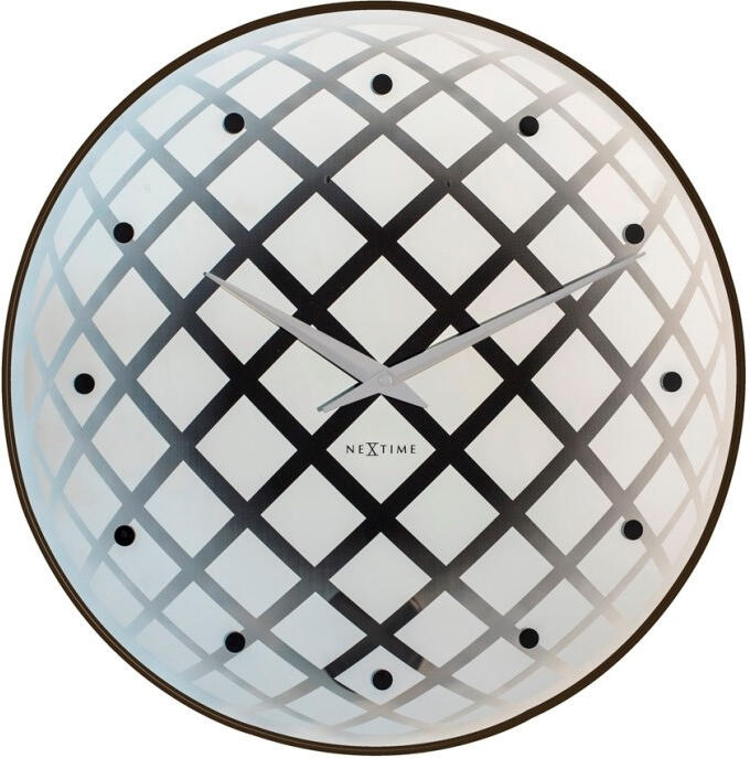 Designové nástěnné hodiny 8185zi Nextime Pendula Round 43cm