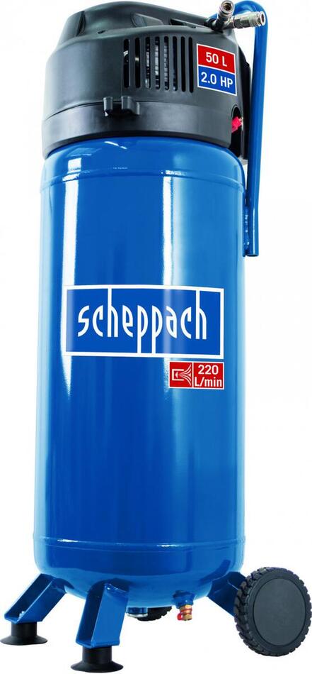 Bezolejový vertikální kompresor Scheppach HC 51 V
