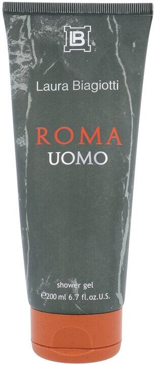 Sprchový gel Laura Biagiotti Roma Uomo, 200 ml