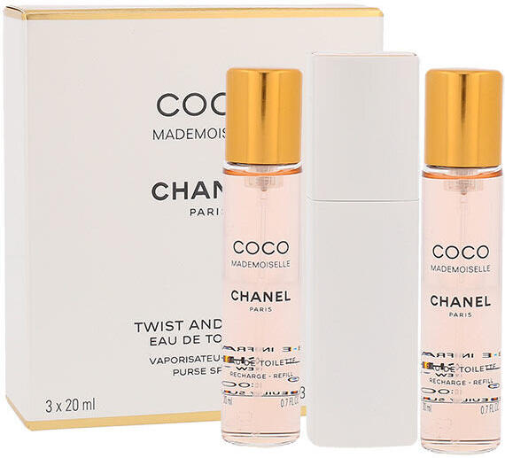 Toaletní voda Chanel Coco Mademoiselle, 20 ml (3x 20 ml)