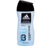 Sprchový gel Adidas Dynamic Pulse 3in1, 250 ml