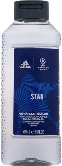 Sprchový gel Adidas UEFA Champions League Star, 400 ml