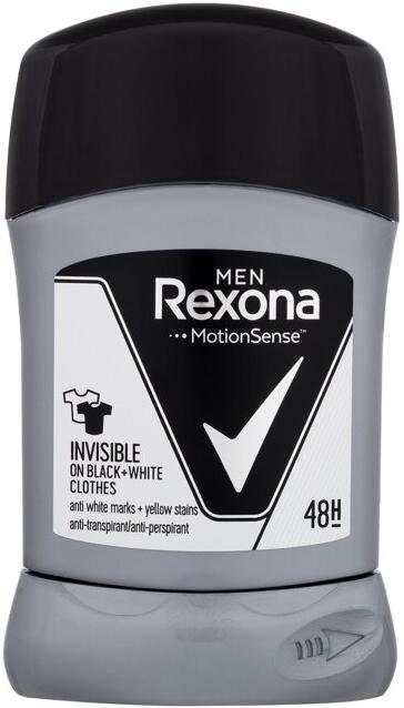 Antiperspirant Rexona Men Invisible Black + White, 50 ml