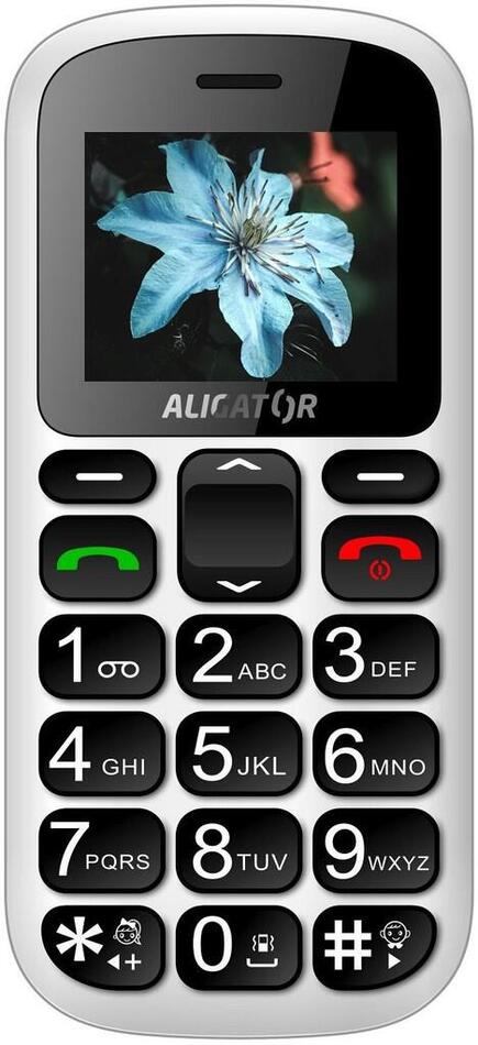 ALIGATOR A321 Senior bílý + nabíjecí stojánek