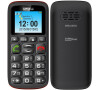 MAXCOM Comfort MM428 DS gsm tel. Black/Red