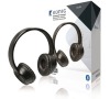 König CSBTHS300BL - Headset Na Uši Bluetooth Vestavěný Mikrofon, černá