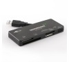 Modecom CR-LEVEL 3 externí čtečka paměťových karet, USB 3.0, SDXC/SDHC,microSDHC, MS, CF4.0, MS-MICRO, černá