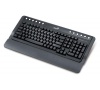 Klávesnice Genius KB-220 černá/ Drátová ergopodložka/ USB/ černá