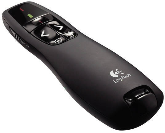 Prezentér LOGITECH R400 černý
