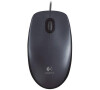 Drátová myš Logitech Mouse M90 - EER2, šedá (910-001794)