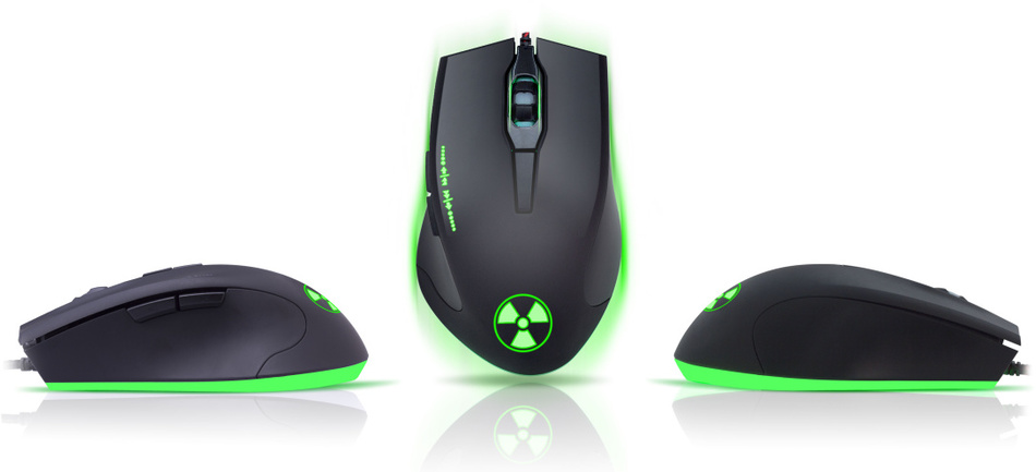 CONNECT IT BATTLE RNBW optická herní myš, vícebarevné podsvícení, USB (CI-1128)