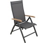 Křeslo Concept antracit teak