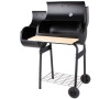 Gril SMOKER na dřevěné uhlí (99513) COMPASS