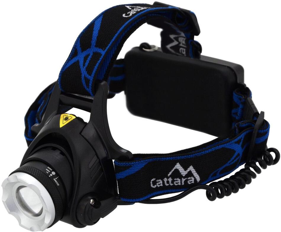 LED čelovka Cattara 570lm ZOOM nabíjecí