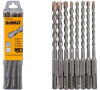 DEWALT DT60300 8dílná sada vrtáků SDS-Plus