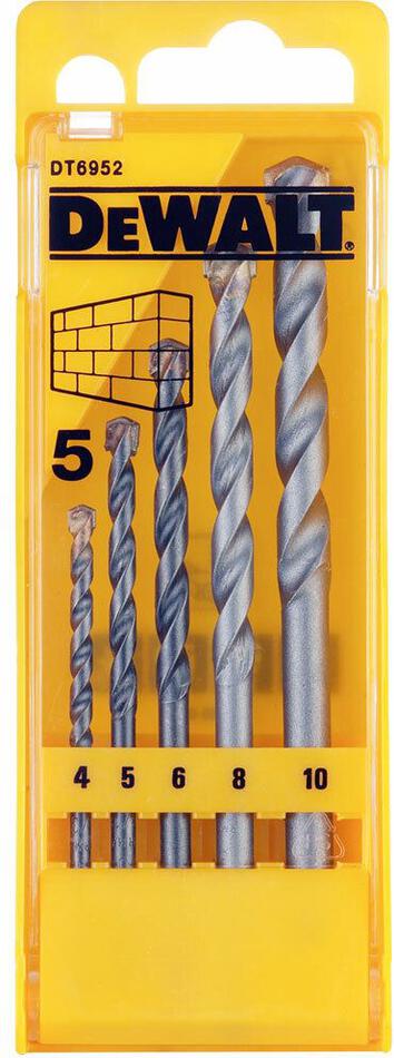 Sada vrtáků do zdiva DT6952, 5 dílná DEWALT
