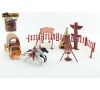Teddies Indiáni sada s mapou a doplňky plast v sáčku 20x25x8cm