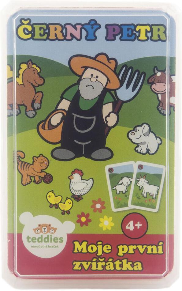 Karetní hra Teddies Černý Petr Moje první zvířátka