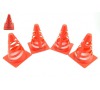 Kužely 4ks plast 18cm v síťce