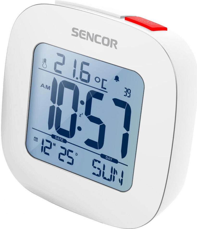 Hodiny s budíkem Sencor SDC 1200 W