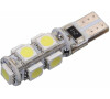 Žárovka 9 SMD LED 12V T10 s rezistorem CAN-BUS ready bílá COMPASS