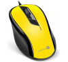 CONNECT IT Optická myš, ergonomická, USB, žlutá (CMO-1200-YL)