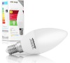 WE LED žárovka SMD2835 C30 E14 5W bílá mléčná