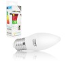 WE LED žárovka SMD2835 C37 E27 5W teplá bílá