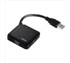 HAMA USB HUB/ 4 porty/ USB 3.0/ černý (12190)