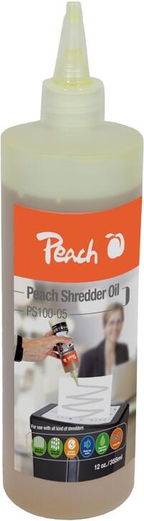 PEACH olej pro údržbu skartovaček, Shredder Service Kit PS100-05, 355ml