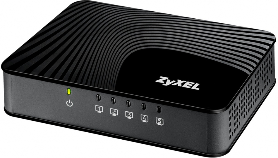 Zyxel GS-105S 5-port Gigabit Ethernet Desktop Switch, QoS (GS-105SV2 ...