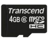 TRANSCEND Micro SDHC Class 6 4GB (bez adaptéru)
