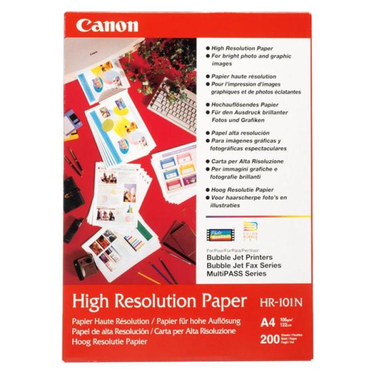 Papír Canon HR-101 high resolution A4 / 200 listů 106g/m2 (1033A001)