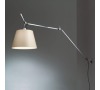 Tolomeo mega on/off, dimmable max. 1x150W halogen (E27), body, aluminium Massive 0778010A