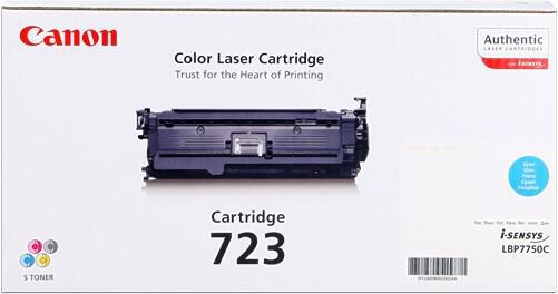 Toner Canon CRG-723C, 8,5K stran originální - modrý