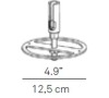 D19/8 pivot for table black Massive 1D19/8000001