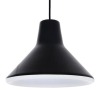 D68 structure E27 12W LED black Massive 1D6800000001