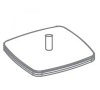 D72/1 OTTO WATT BASE WHITE Massive 1D72/1000002