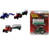 Traktor s přívěsem, 18cm, 4 druhy