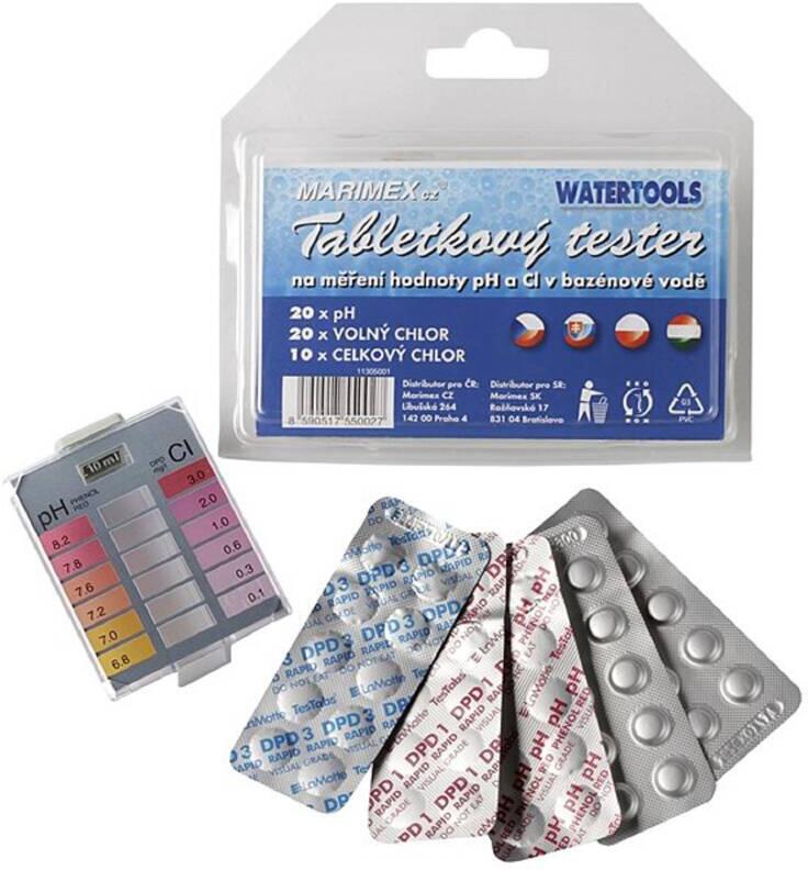 Marimex tabletový tester na pH a chlorovou koncentraci (11305001)