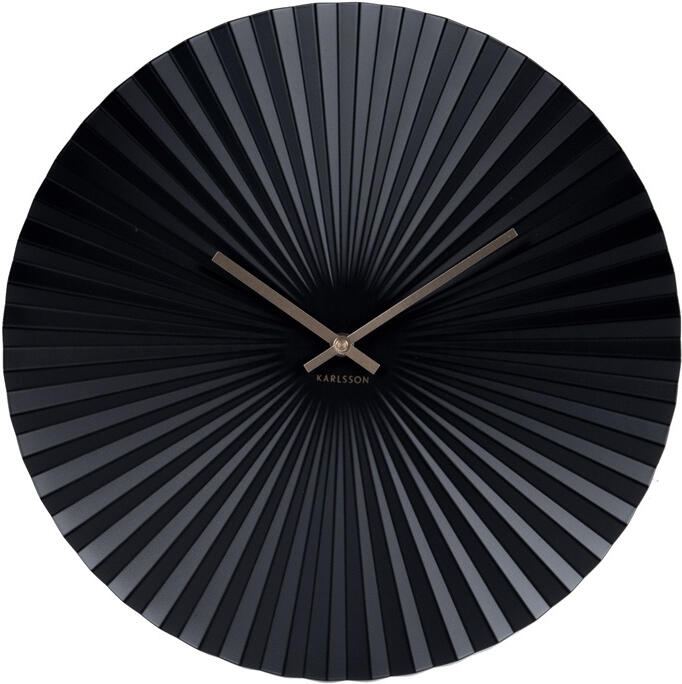 Designové nástěnné hodiny 5658BK Karlsson 50cm
