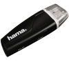HAMA čtečka paměťových karet USB 2.0 SD/microSD/ externí/ černá (54115)