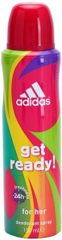 Antiperspirant Adidas Get Ready! For Her 48h, 150 ml