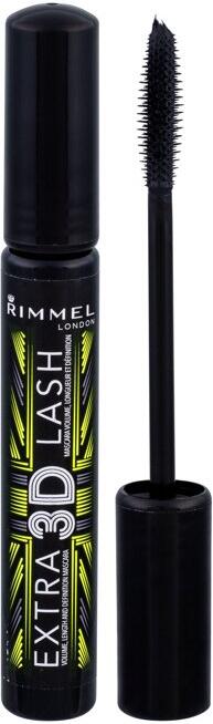 Řasenka Rimmel London Extra 3D Lash, 8 ml, odstín 003 Extreme Black
