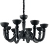 BON BON SP8 NERO Ideal Lux 140346