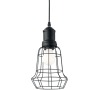 CAGE SP1 SQUARE NERO Ideal Lux 129259