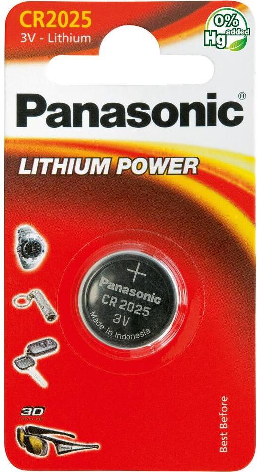 Baterie lithiová Panasonic CR2025
