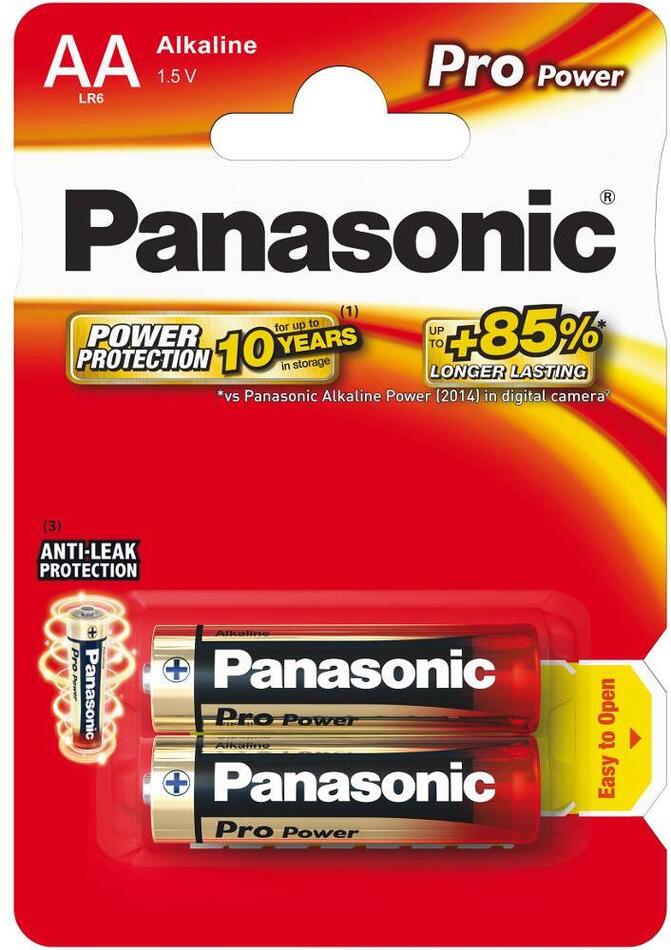 Baterie Panasonic LR6 2BP AA Pro Power