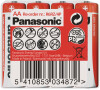 Baterie Panasonic R6 4S AA Red